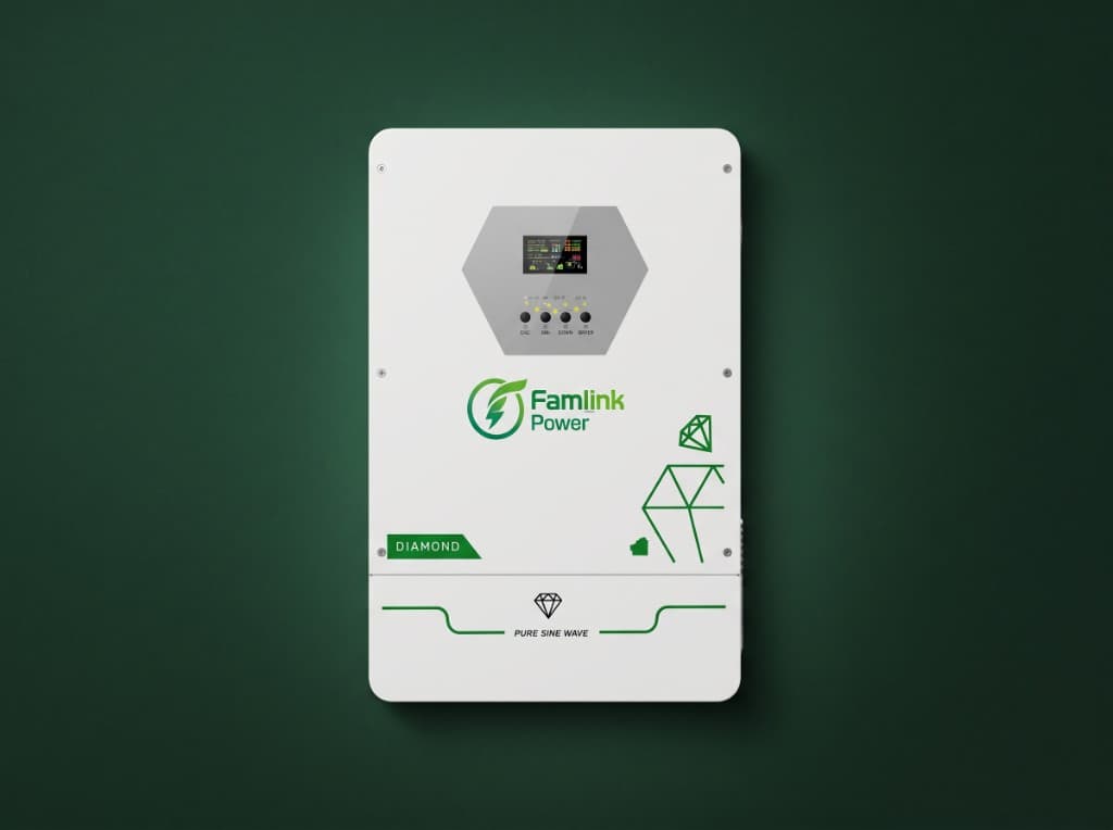 Famlink Power QD6248MH 6.2 kW Diamond hybrid solar inverter